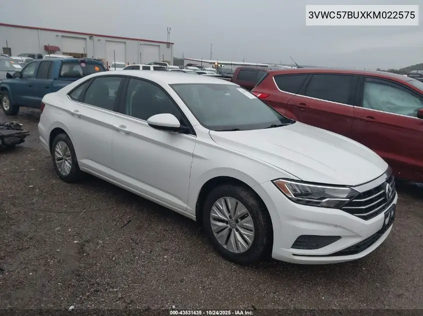 3VWC57BUXKM022575 2019 Volkswagen Jetta 1.4T R-Line/1.4T S/1.4T Se