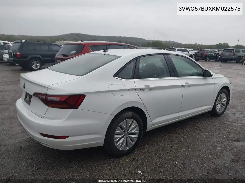 3VWC57BUXKM022575 2019 Volkswagen Jetta 1.4T R-Line/1.4T S/1.4T Se