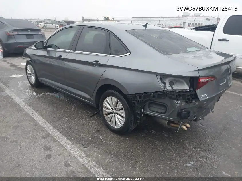 3VWC57BUXKM128413 2019 Volkswagen Jetta 1.4T R-Line/1.4T S/1.4T Se