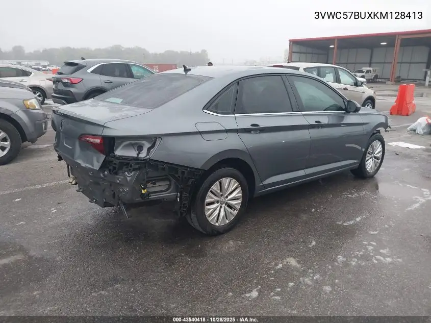 3VWC57BUXKM128413 2019 Volkswagen Jetta 1.4T R-Line/1.4T S/1.4T Se