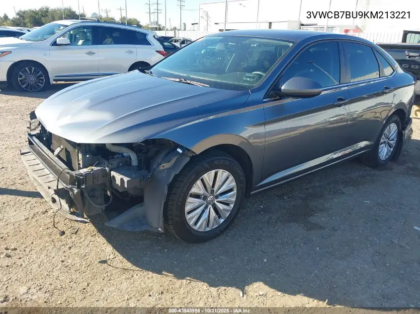 3VWCB7BU9KM213221 2019 Volkswagen Jetta 1.4T R-Line/1.4T S/Se