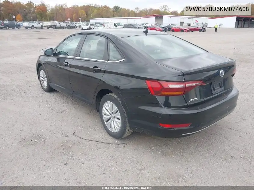 3VWC57BU6KM074608 2019 Volkswagen Jetta 1.4T R-Line/1.4T S/1.4T Se