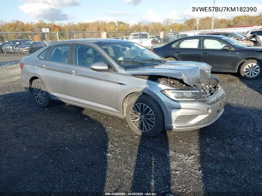 3VWE57BU7KM182390 2019 Volkswagen Jetta 1.4T Sel