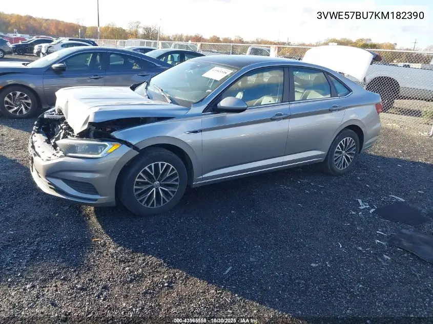 3VWE57BU7KM182390 2019 Volkswagen Jetta 1.4T Sel