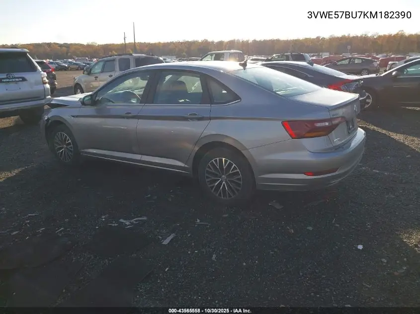 3VWE57BU7KM182390 2019 Volkswagen Jetta 1.4T Sel