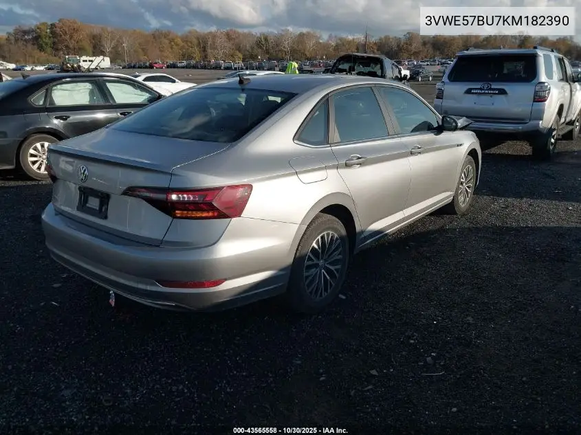 3VWE57BU7KM182390 2019 Volkswagen Jetta 1.4T Sel