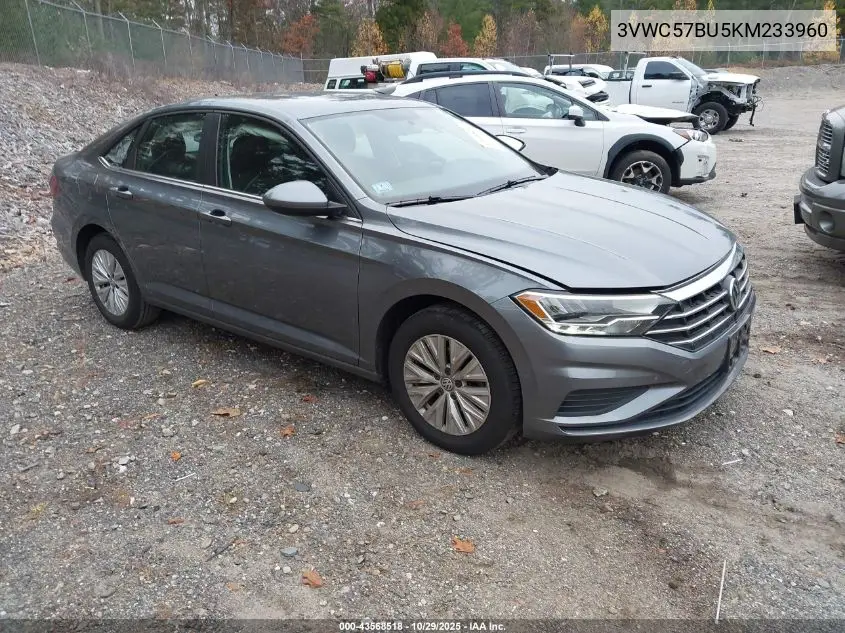 3VWC57BU5KM233960 2019 Volkswagen Jetta 1.4T R-Line/1.4T S/1.4T Se