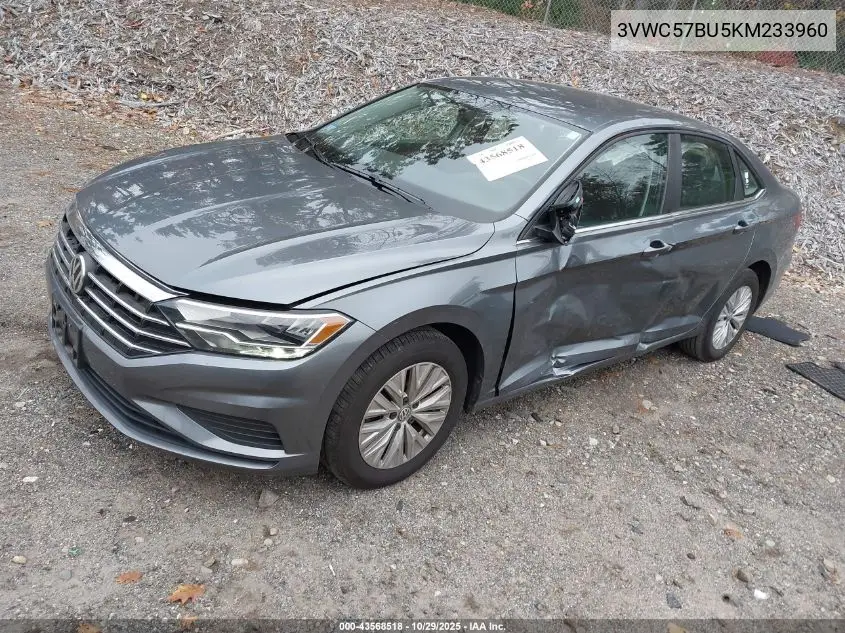 3VWC57BU5KM233960 2019 Volkswagen Jetta 1.4T R-Line/1.4T S/1.4T Se