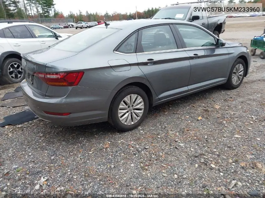 3VWC57BU5KM233960 2019 Volkswagen Jetta 1.4T R-Line/1.4T S/1.4T Se