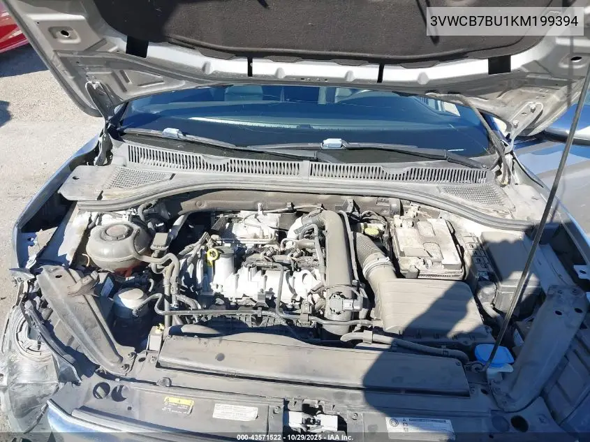 3VWCB7BU1KM199394 2019 Volkswagen Jetta 1.4T R-Line/1.4T S/Se