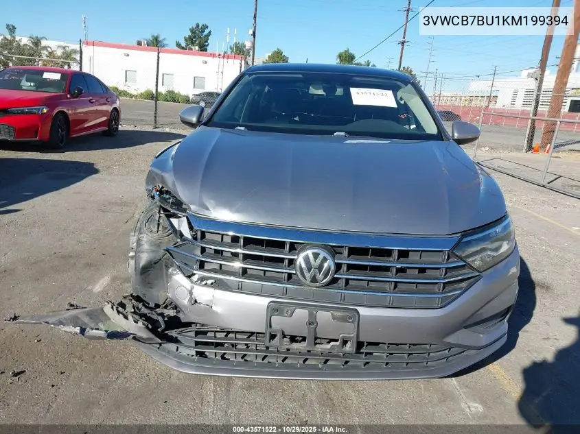 3VWCB7BU1KM199394 2019 Volkswagen Jetta 1.4T R-Line/1.4T S/Se