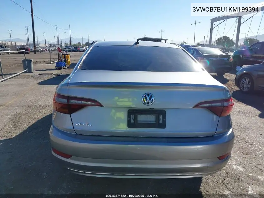 3VWCB7BU1KM199394 2019 Volkswagen Jetta 1.4T R-Line/1.4T S/Se
