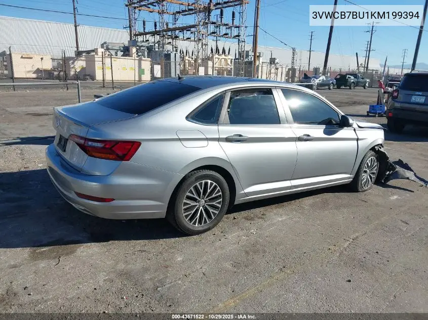 3VWCB7BU1KM199394 2019 Volkswagen Jetta 1.4T R-Line/1.4T S/Se