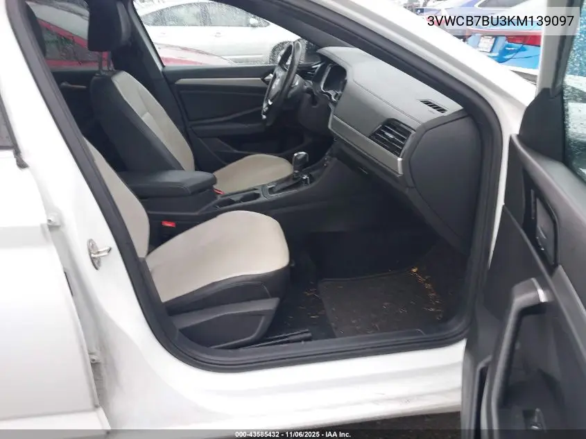 3VWCB7BU3KM139097 2019 Volkswagen Jetta 1.4T R-Line/1.4T S/Se