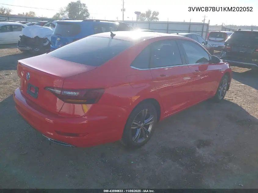 3VWCB7BU1KM202052 2019 Volkswagen Jetta 1.4T R-Line/1.4T S/Se