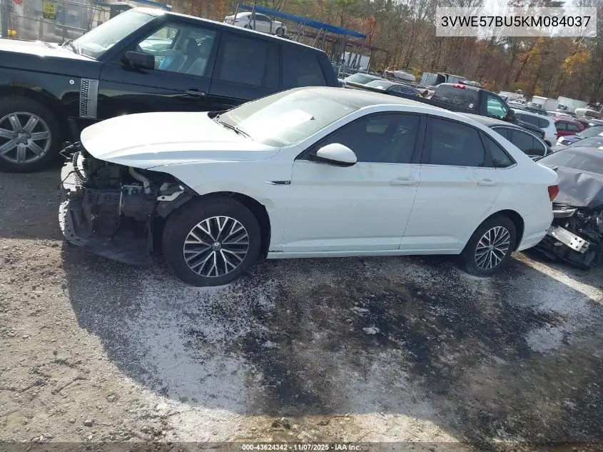 3VWE57BU5KM084037 2019 Volkswagen Jetta 1.4T Sel