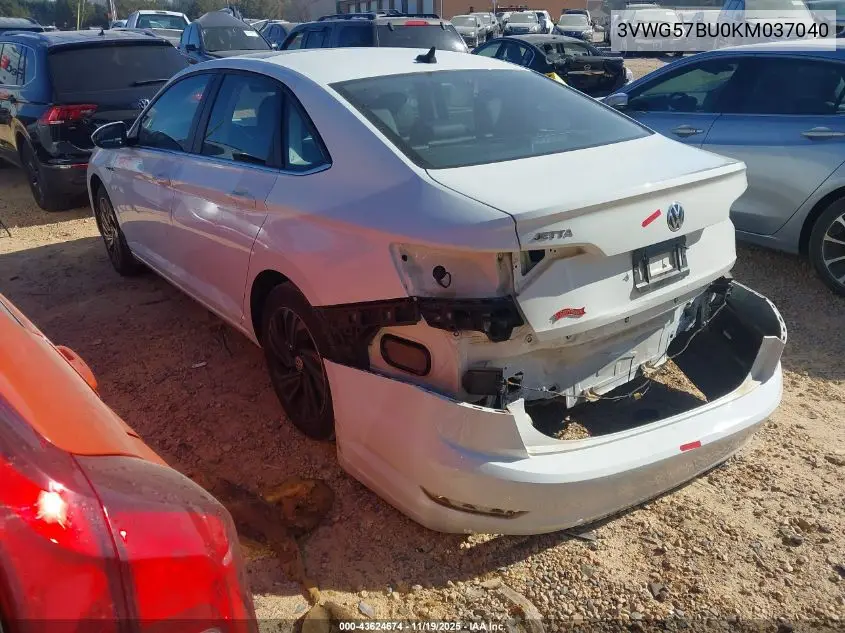 3VWG57BU0KM037040 2019 Volkswagen Jetta 1.4T Sel Premium