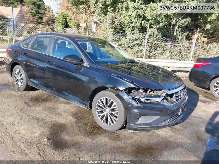 3VWC57BUXKM007736 2019 Volkswagen Jetta 1.4T R-Line/1.4T S/1.4T Se