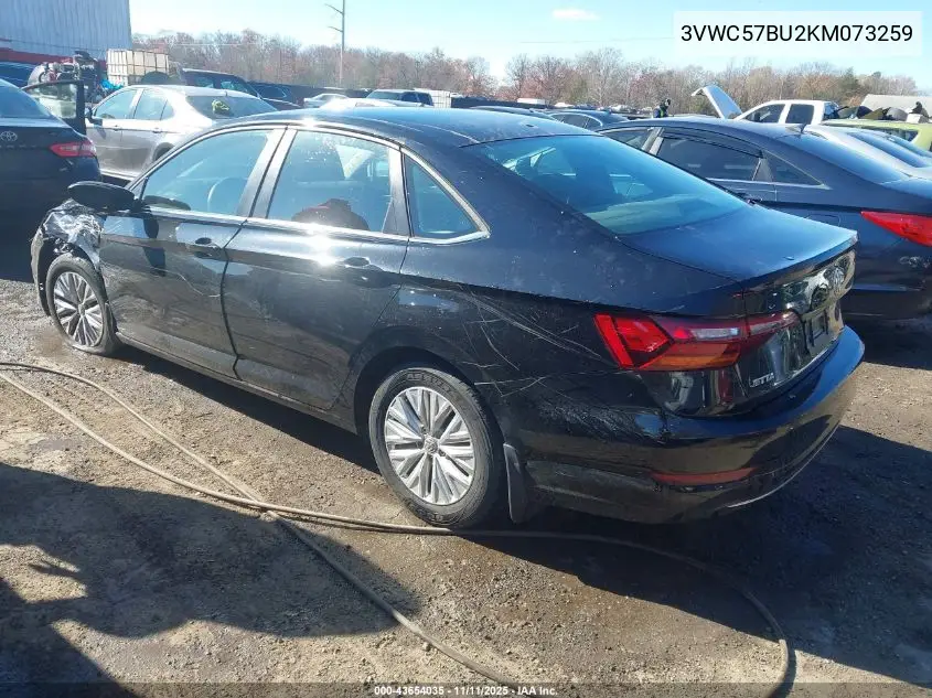3VWC57BU2KM073259 2019 Volkswagen Jetta 1.4T R-Line/1.4T S/1.4T Se
