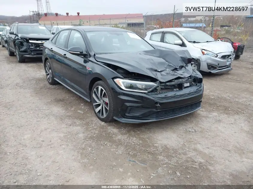 3VW5T7BU4KM228697 2019 Volkswagen Jetta Gli 2.0T 35Th Anniversary Edition/2.0T Autobahn/2.0T S