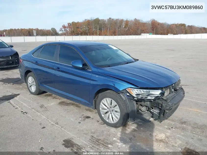 3VWC57BU3KM089860 2019 Volkswagen Jetta 1.4T R-Line/1.4T S/1.4T Se
