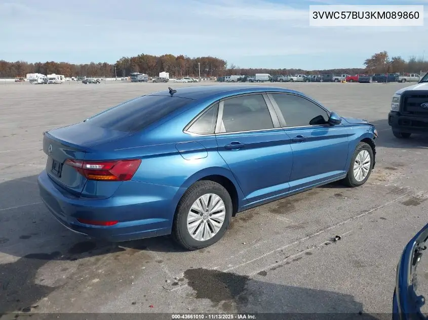 3VWC57BU3KM089860 2019 Volkswagen Jetta 1.4T R-Line/1.4T S/1.4T Se