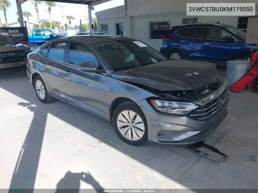 3VWC57BU0KM179550 2019 Volkswagen Jetta 1.4T R-Line/1.4T S/1.4T Se