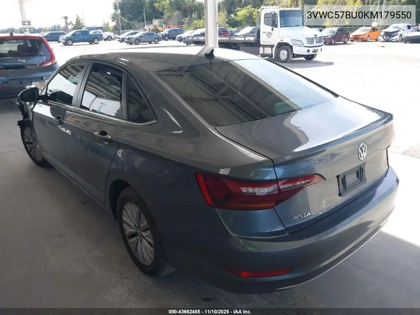3VWC57BU0KM179550 2019 Volkswagen Jetta 1.4T R-Line/1.4T S/1.4T Se