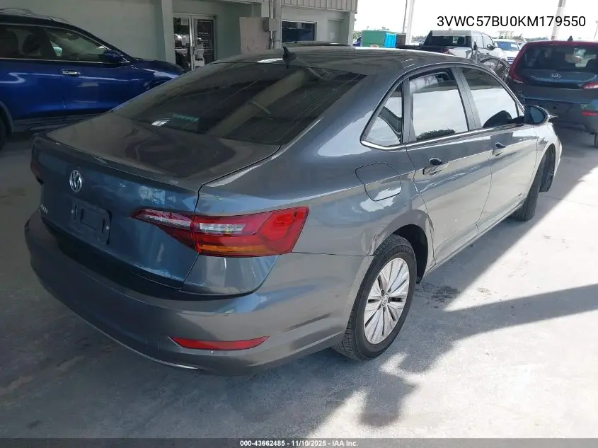 3VWC57BU0KM179550 2019 Volkswagen Jetta 1.4T R-Line/1.4T S/1.4T Se