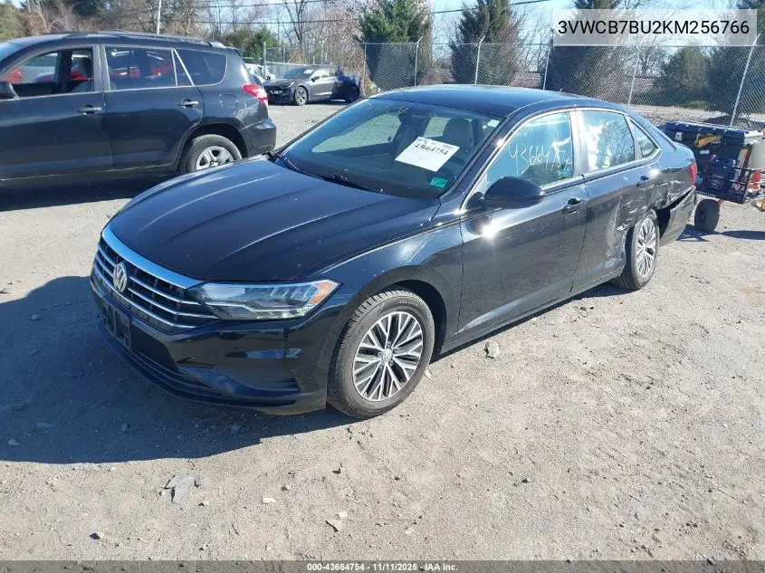 3VWCB7BU2KM256766 2019 Volkswagen Jetta 1.4T R-Line/1.4T S/1.4T Se