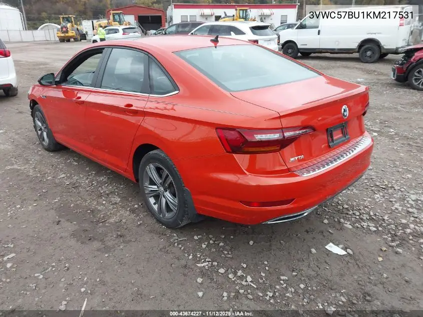 3VWC57BU1KM217531 2019 Volkswagen Jetta 1.4T R-Line/1.4T S/1.4T Se