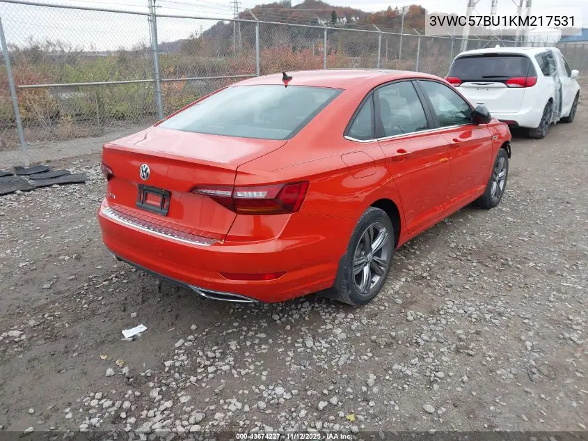 3VWC57BU1KM217531 2019 Volkswagen Jetta 1.4T R-Line/1.4T S/1.4T Se