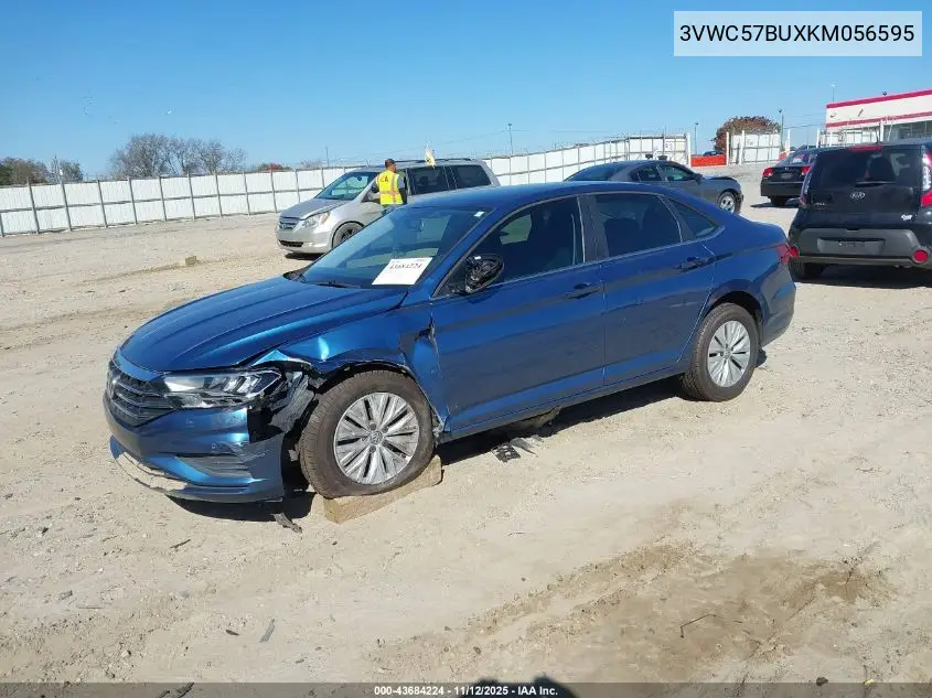 3VWC57BUXKM056595 2019 Volkswagen Jetta 1.4T R-Line/1.4T S/1.4T Se