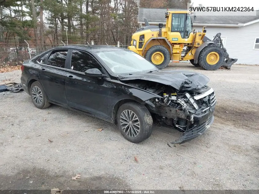 3VWC57BU1KM242364 2019 Volkswagen Jetta 1.4T R-Line/1.4T S/1.4T Se