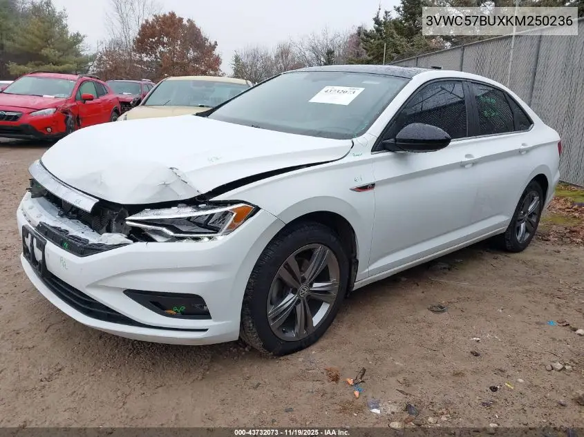 3VWC57BUXKM250236 2019 Volkswagen Jetta 1.4T R-Line/1.4T S/1.4T Se