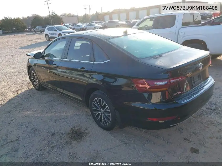 3VWC57BU9KM188408 2019 Volkswagen Jetta 1.4T R-Line/1.4T S/1.4T Se