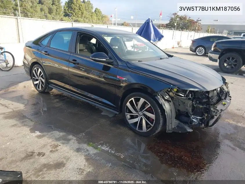 3VW5T7BU1KM187056 2019 Volkswagen Jetta Gli 2.0T 35Th Anniversary Edition/2.0T Autobahn/2.0T S