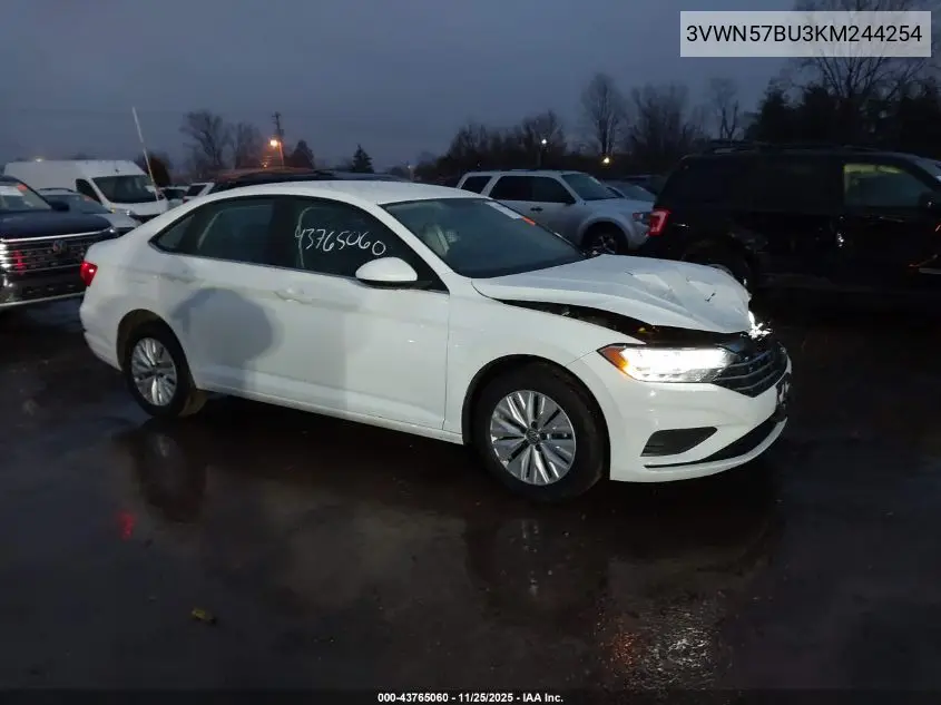 3VWN57BU3KM244254 2019 Volkswagen Jetta 1.4T S