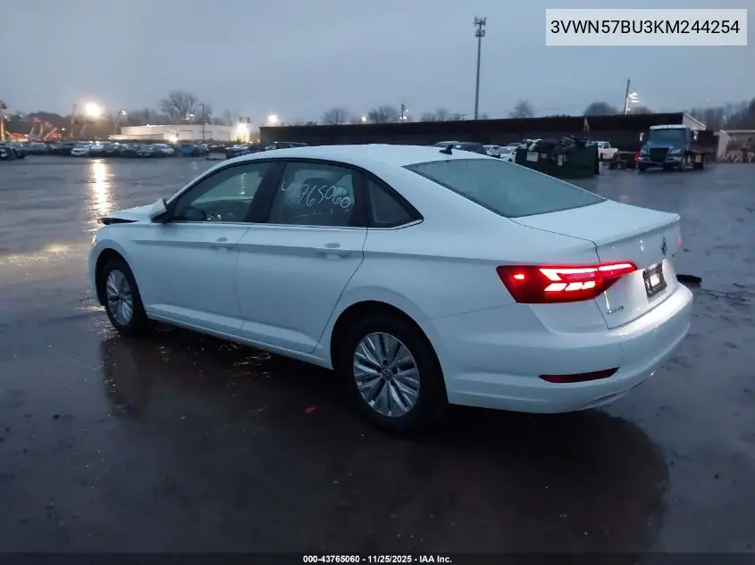 3VWN57BU3KM244254 2019 Volkswagen Jetta 1.4T S