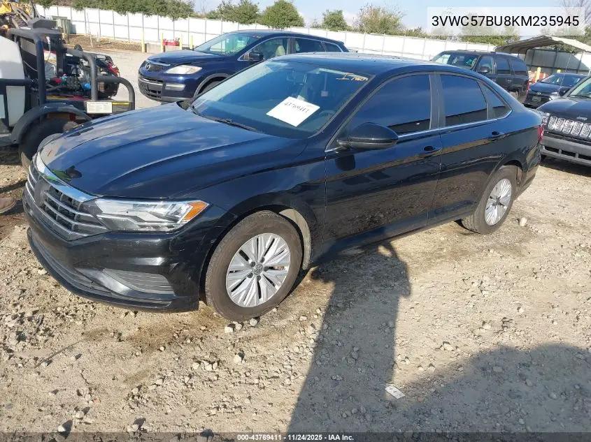 3VWC57BU8KM235945 2019 Volkswagen Jetta 1.4T R-Line/1.4T S/1.4T Se