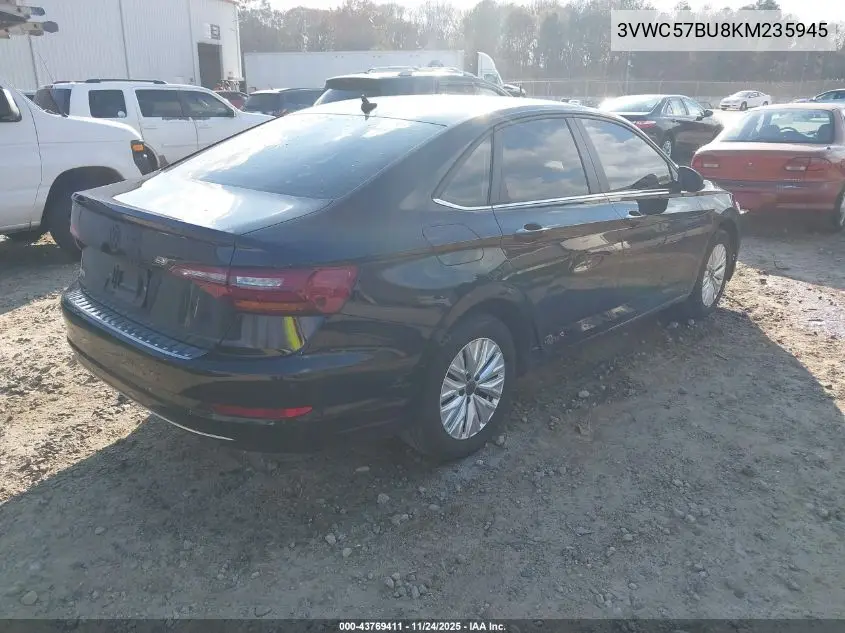 3VWC57BU8KM235945 2019 Volkswagen Jetta 1.4T R-Line/1.4T S/1.4T Se