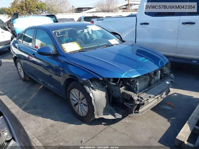 3VWC57BU6KM042354 2019 Volkswagen Jetta 1.4T R-Line/1.4T S/1.4T Se