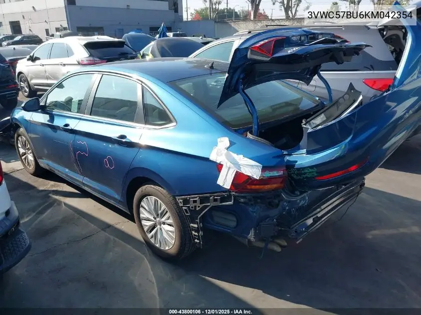 3VWC57BU6KM042354 2019 Volkswagen Jetta 1.4T R-Line/1.4T S/1.4T Se