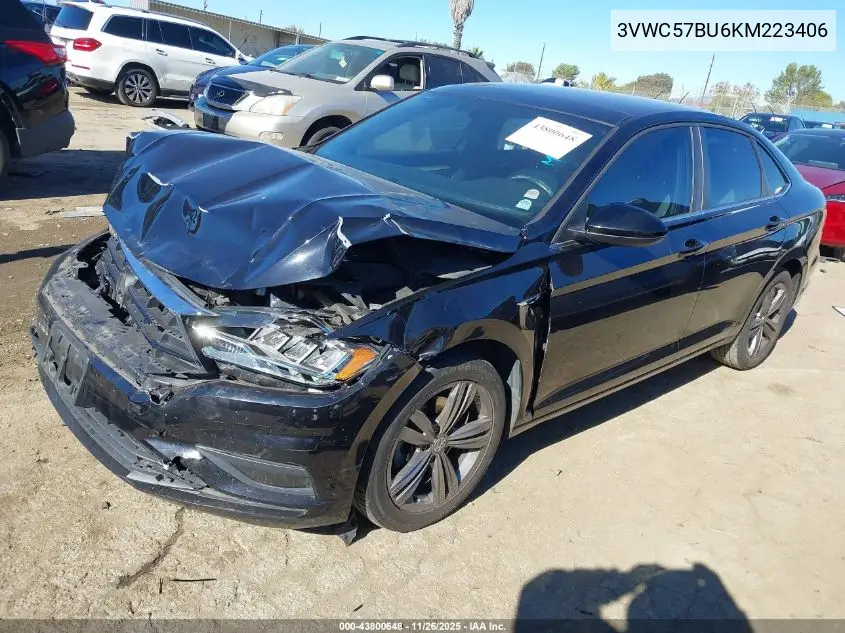 3VWC57BU6KM223406 2019 Volkswagen Jetta 1.4T R-Line/1.4T S/1.4T Se