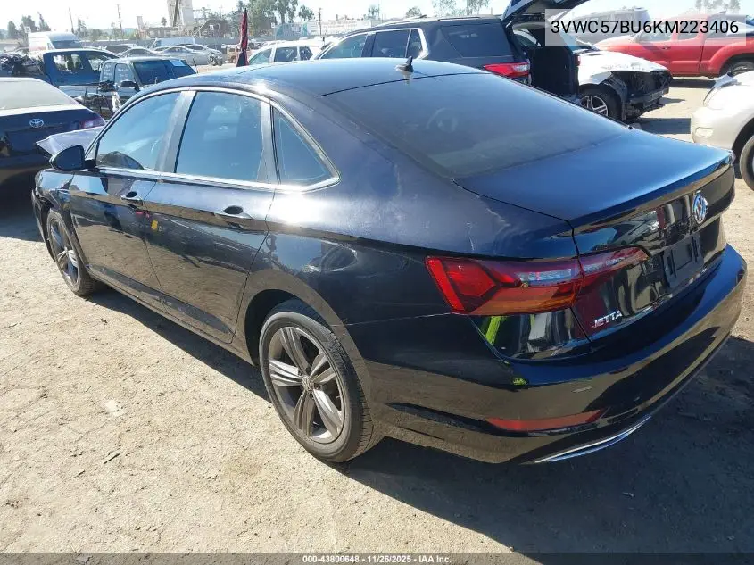 3VWC57BU6KM223406 2019 Volkswagen Jetta 1.4T R-Line/1.4T S/1.4T Se