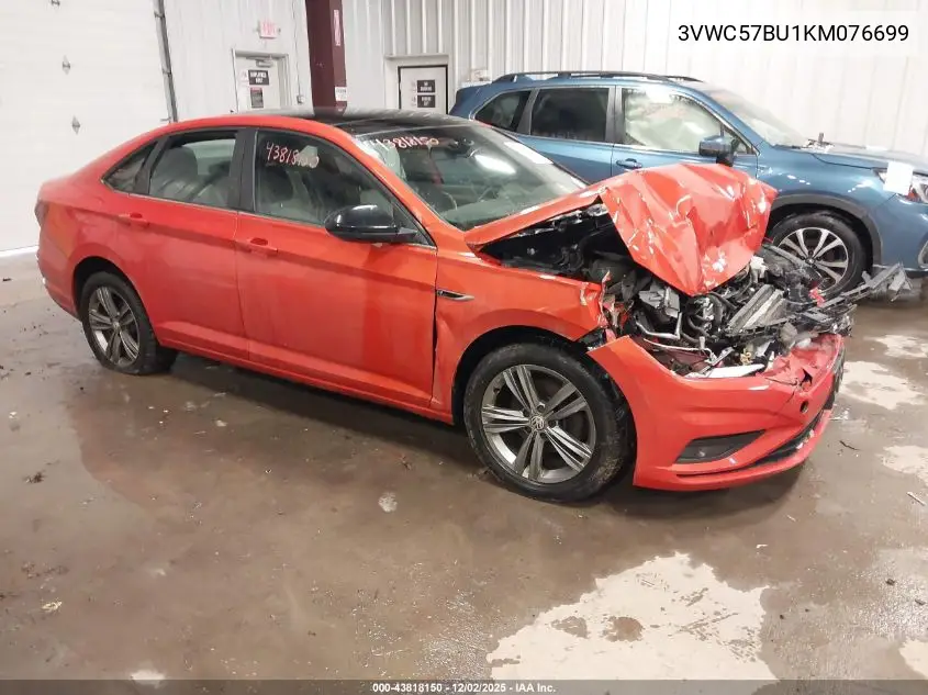3VWC57BU1KM076699 2019 Volkswagen Jetta 1.4T R-Line/1.4T S/1.4T Se