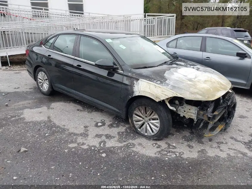 3VWC57BU4KM162105 2019 Volkswagen Jetta 1.4T R-Line/1.4T S/1.4T Se
