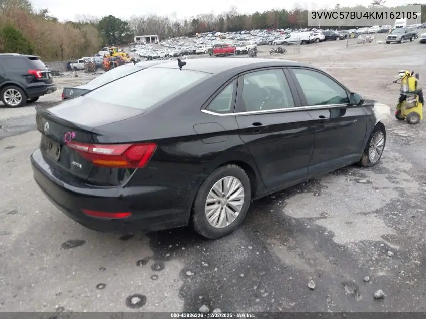 3VWC57BU4KM162105 2019 Volkswagen Jetta 1.4T R-Line/1.4T S/1.4T Se