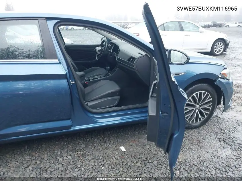 3VWE57BUXKM116965 2019 Volkswagen Jetta 1.4T Sel