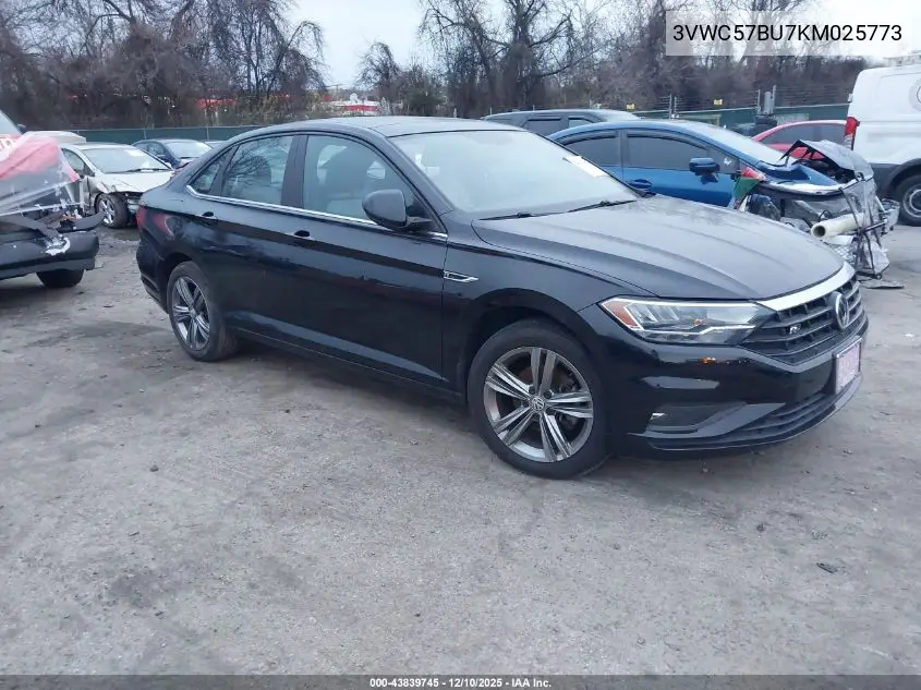 3VWC57BU7KM025773 2019 Volkswagen Jetta 1.4T R-Line/1.4T S/1.4T Se
